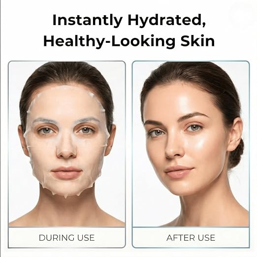 Vitamin C Brightening Face Mask — Deep Moisturizing Glow Mask for All Skin Types | LashliftCo