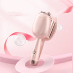 Korean Wave Hair Curler Pink — Portable Styling Tool India
