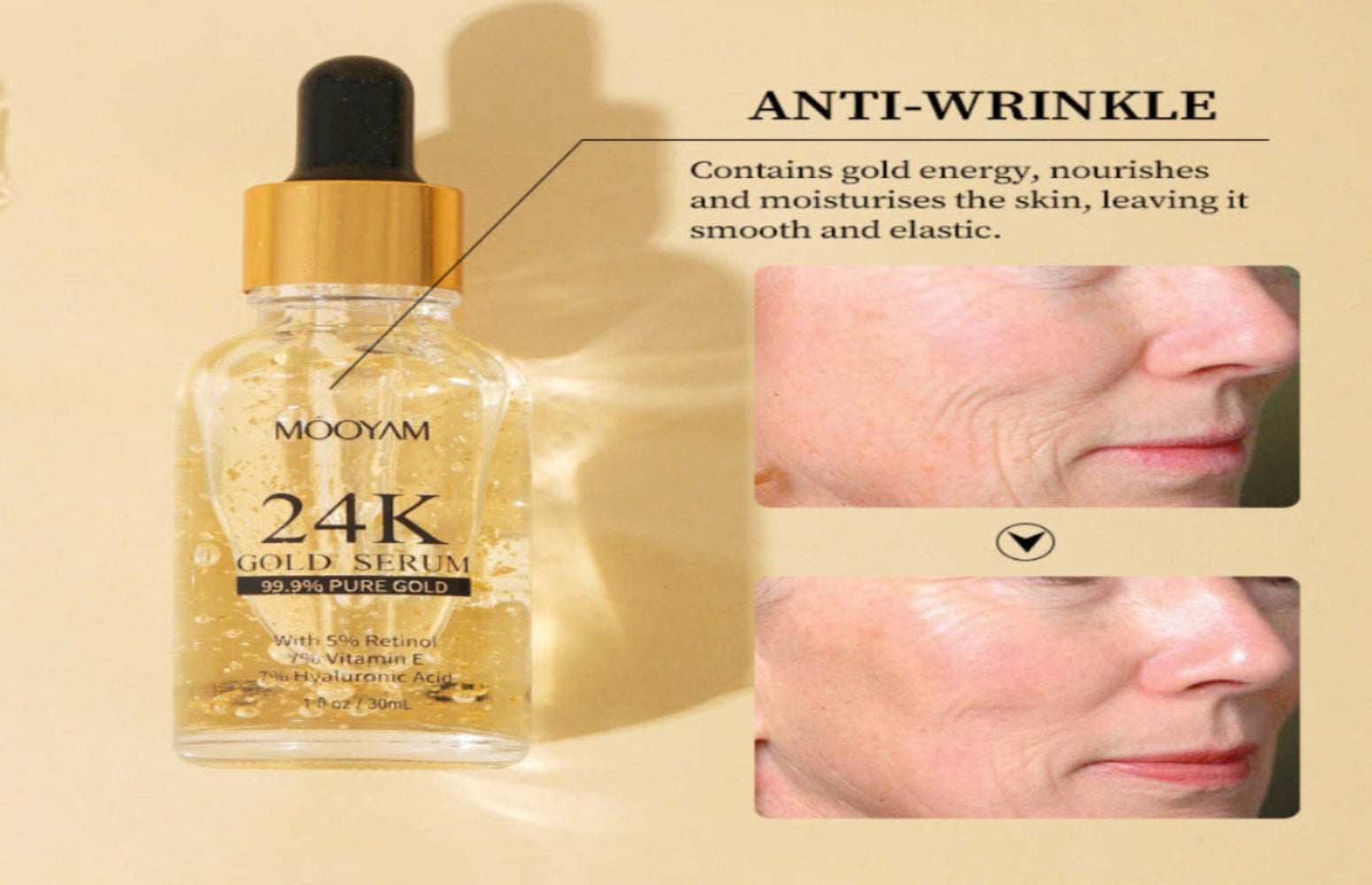 Gold Retinol Serum — How to Apply for Best Results