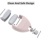 2-in-1 Heart Shaped Ice Roller — Face & Eye De-Puffing Massage Tool | LashliftCo