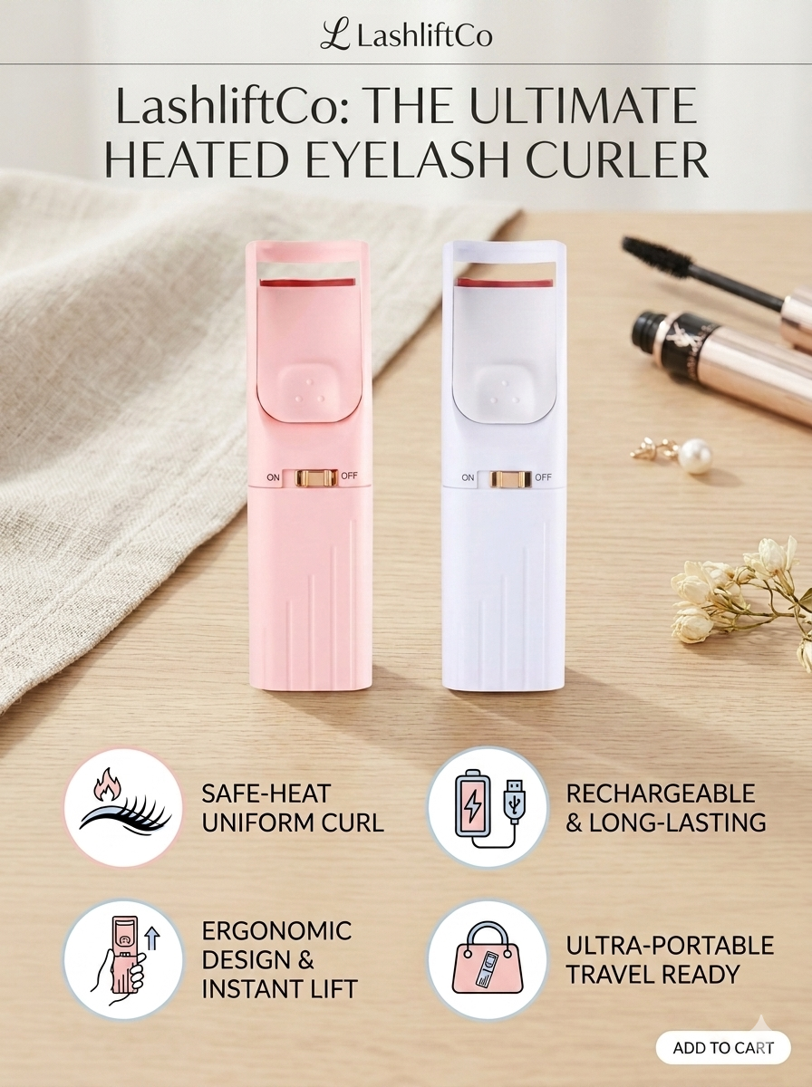 Eyelash Curler Compact Size — Travel Friendly Beauty Tool