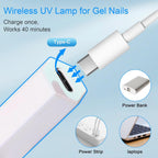 Mini UV Nail Lamp — Portable Gel Nail Dryer for Salon-Perfect Nails at Home | LashliftCo