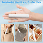 Mini UV Nail Lamp — Portable Gel Nail Dryer for Salon-Perfect Nails at Home | LashliftCo